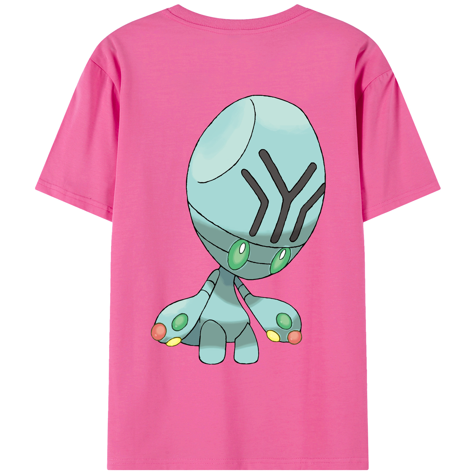 （画像用） ポケットモンスター Pokémon レディース半袖Tシャツ(バックプリント)